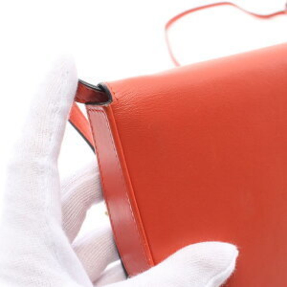 LOEWE heel Shoulder Bag leather orange - Picture 7 of 8